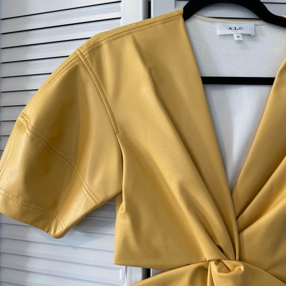 A.L.C Alex Dress in maize - Picture 4 of 5